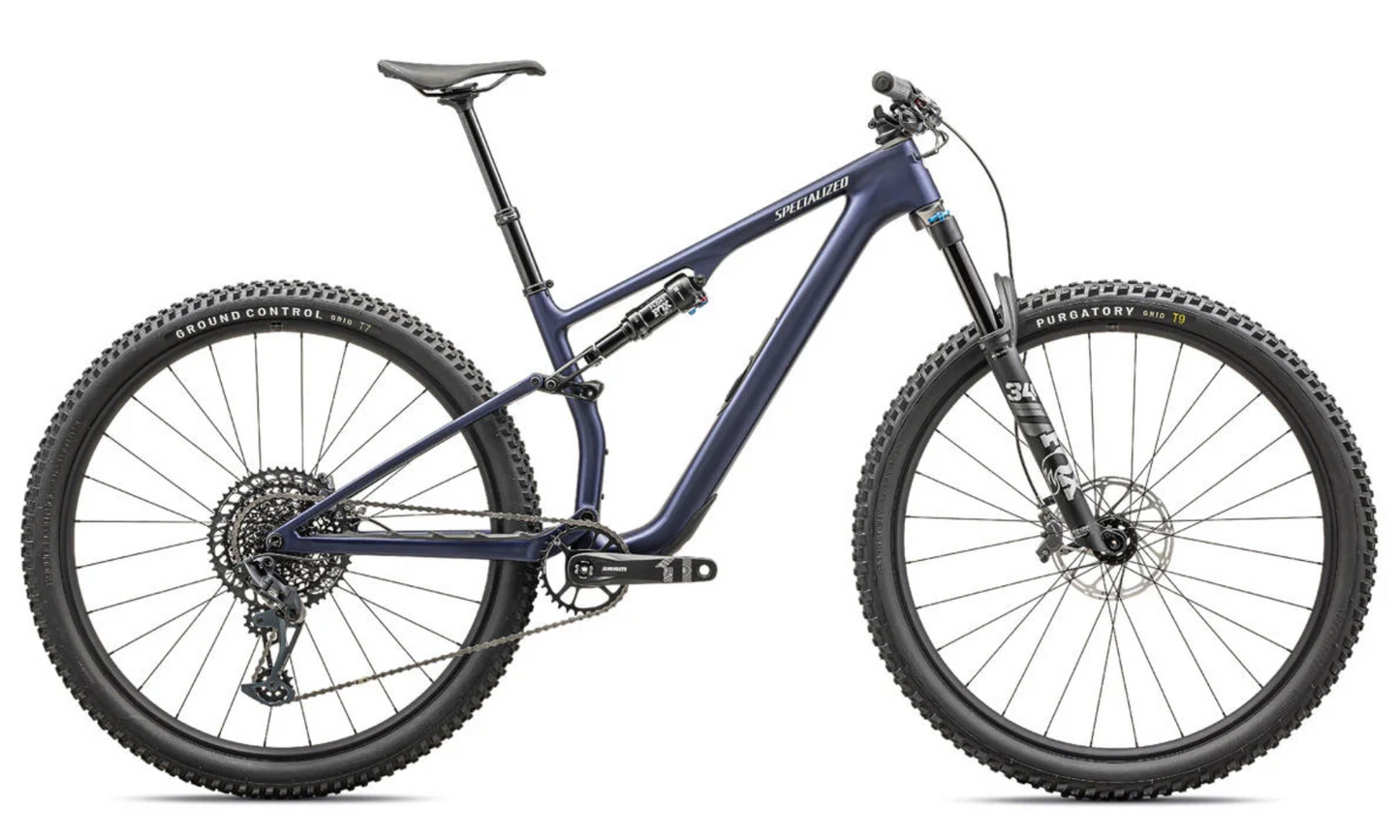 Specialized Epic 8 EVO Comp - Satin Blue Onyx/Dune White (XL)