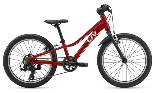 Liv Tempt 20 Lite - Dried Chilli Kid's Mountain Bike - Side View